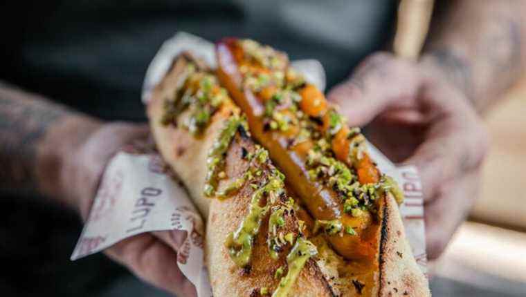 Lupo Pizza Street Food in Pau presents a new creation between hot dog and pizza