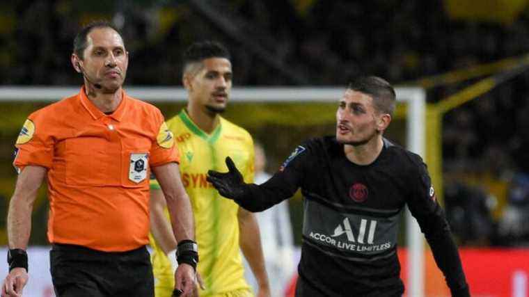 Marco Verratti is referred to the Disciplinary Committee for his remarks after the Nantes-PSG match