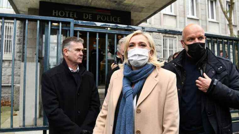 Marine Le Pen’s eventful trip to Brest