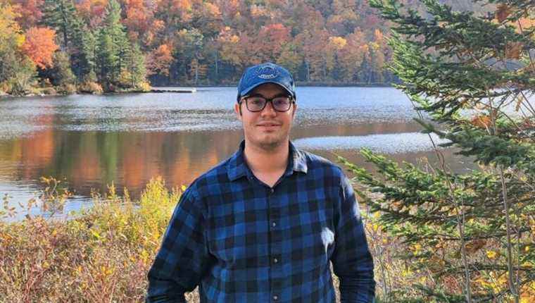 Mathias Ponton, an Ardèche resident who went to study the weather in Quebec