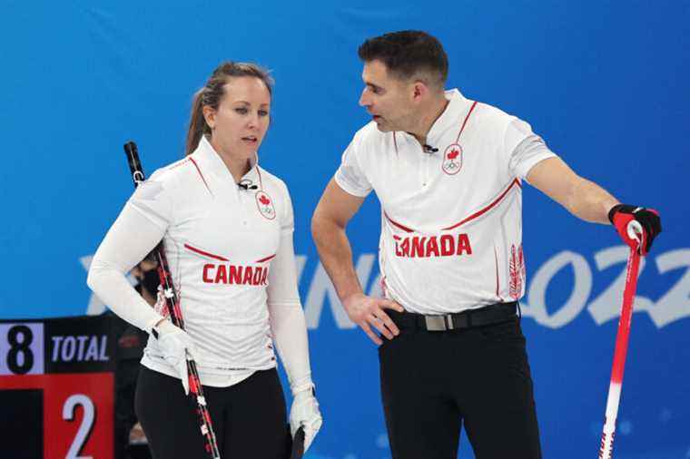 Mixed Curling |  Rachel Homan and John Morris lose in their first match