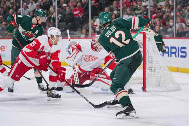 Monday in the NHL |  Matthew Boldy’s first NHL hat trick leads the Wild to victory