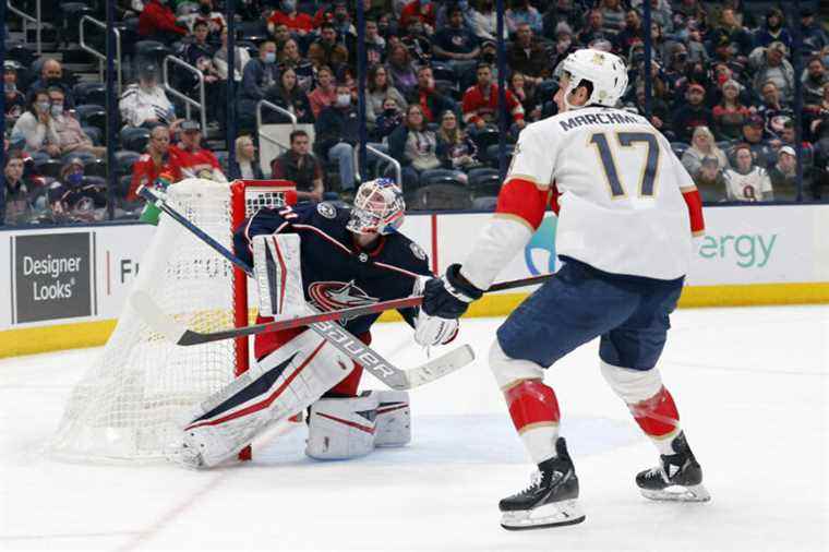 Monday in the NHL |  The Panthers have the upper hand over the Blue Jackets, which they beat 8-4