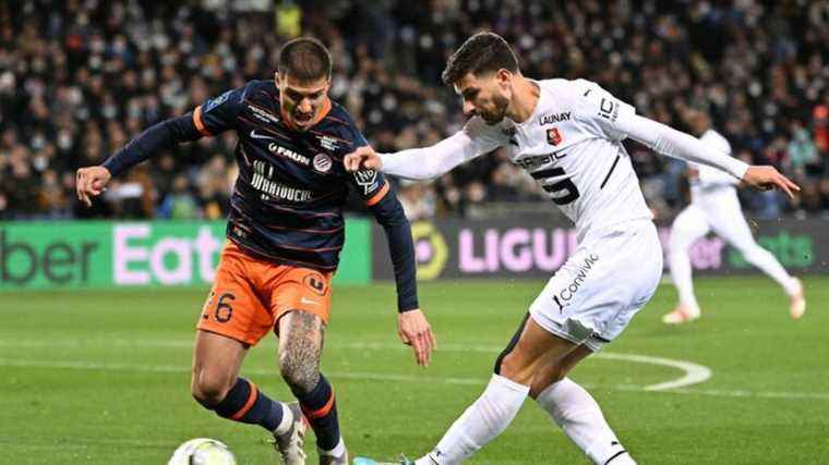 Montpellier falls on stronger, Stade Rennais widens the gap