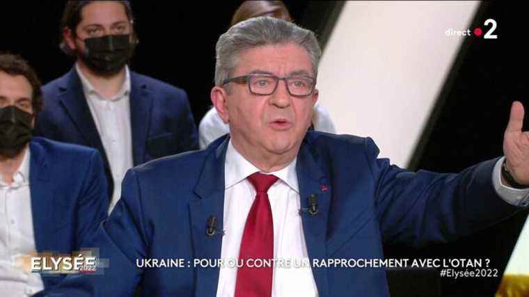 NATO is responsible for tensions with Russia, says Jean-Luc Mélenchon in “Elysée 2022”