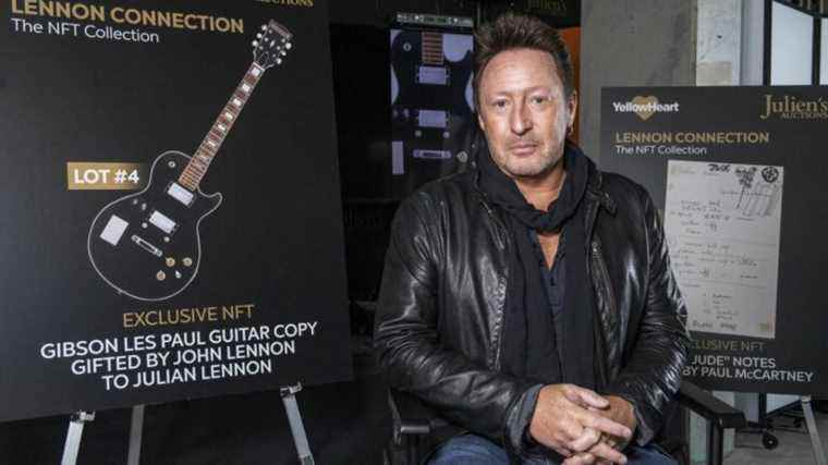 NFT sale of Beatles memorabilia by Julian Lennon raises over $158,000