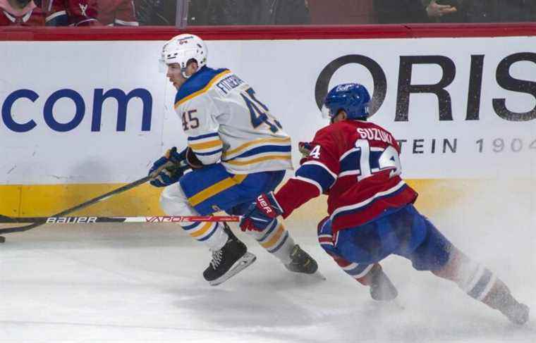 Nick Suzuki shines in the Canadiens’ 4-0 win over the Sabers