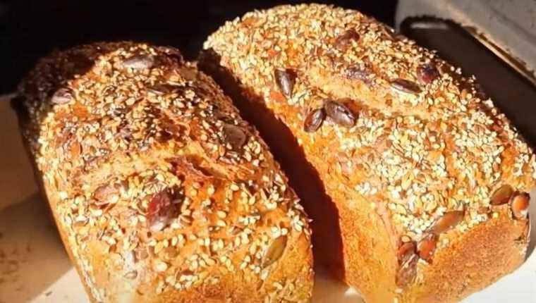 Norwegian bread rich in seeds and cereals!