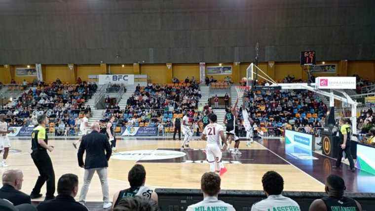 Orléans Loiret Basket cracks at the end against Pau