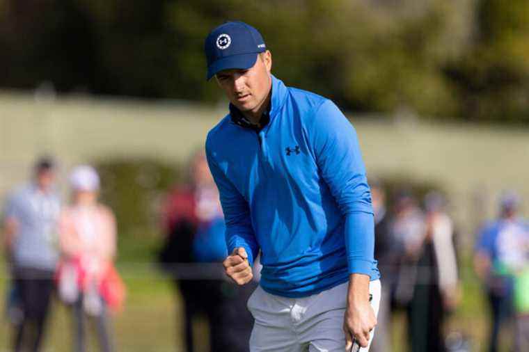 Pebble Beach Pro-Am |  Jordan Spieth moves up the standings and narrows his gap to the leader