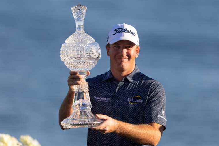 Pebble Beach Tournament |  Tom Hoge wins his first PGA title