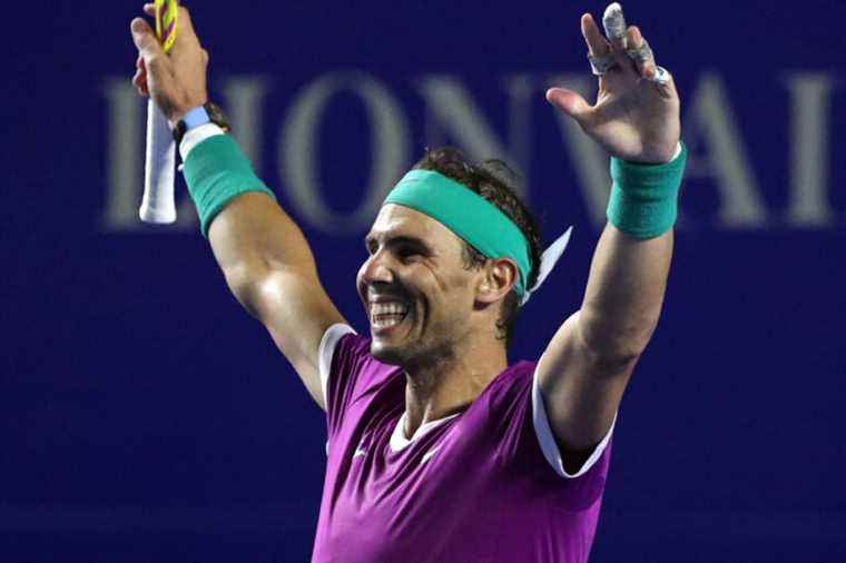 Rafael Nadal wins the Acapulco tournament