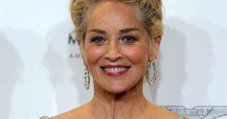 Sharon Stone radiant: she officiates a wedding in a heavenly setting