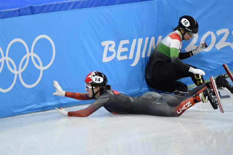 Short Track |  The Canadian team comes close to a first podium