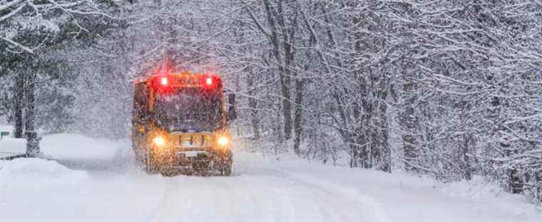 Snow and ice: several schools closed in Quebec