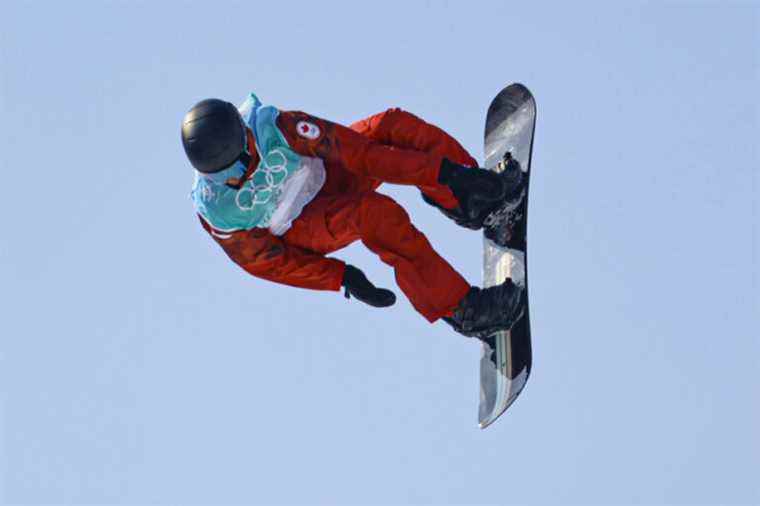 Snowboarding |  Maxence Parrot wins bronze in the long jump