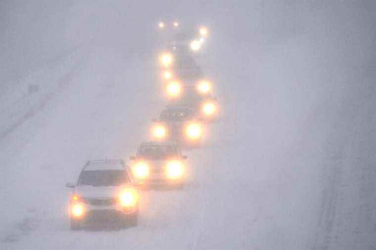 Snowstorm |  Several pileups in Greater Montreal