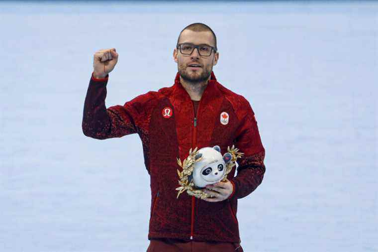 Speed ​​Skating |  Happiness shared for Laurent Dubreuil and his trainer