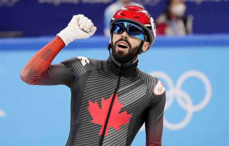 Steven Dubois wins bronze in the 500 meters