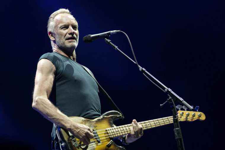 Sting in concert in Montreal in May