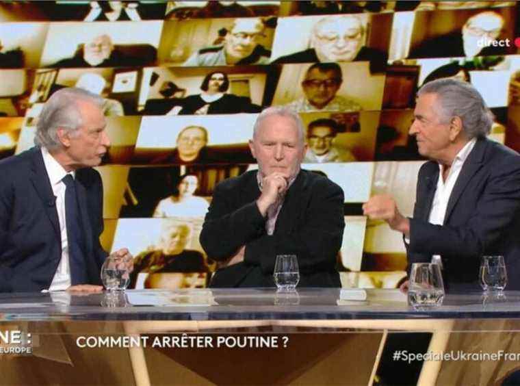 Stung by BHL on the war in Ukraine, Dominique de Villepin leaves the set of France 2