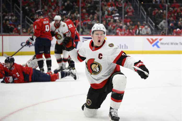 Sunday in the NHL |  Tkachuk scores a 15th goal and the Senators win against Washington