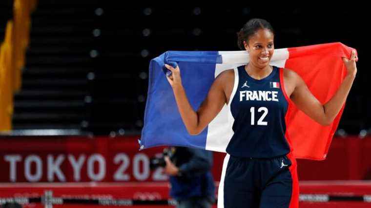 The demonstration of Iliana Rupert who offers 13 points to French basketball players against Mali