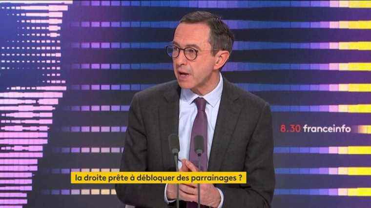 The sponsorship system for the presidential election and the sanctions against Russia… Bruno Retailleau’s “8h30 franceinfo”