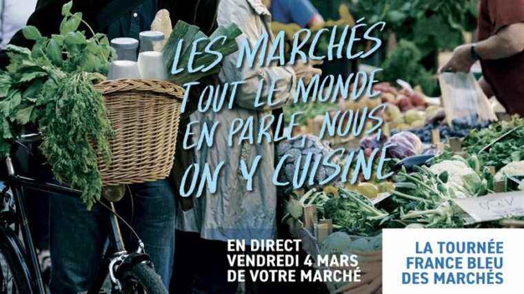 Tour of the France Bleu markets, Friday March 4, live from the Place des Jacobins in Le Mans