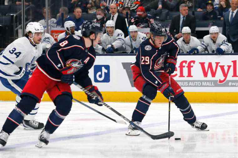 Tuesday in the NHL |  Laine helps Blue Jackets beat Maple Leafs in overtime