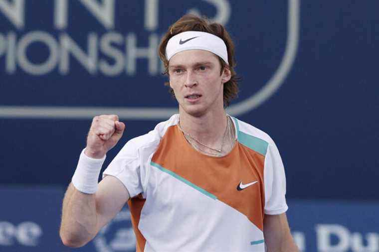 Ukraine |  Andrey Rublev pleads for “peace”