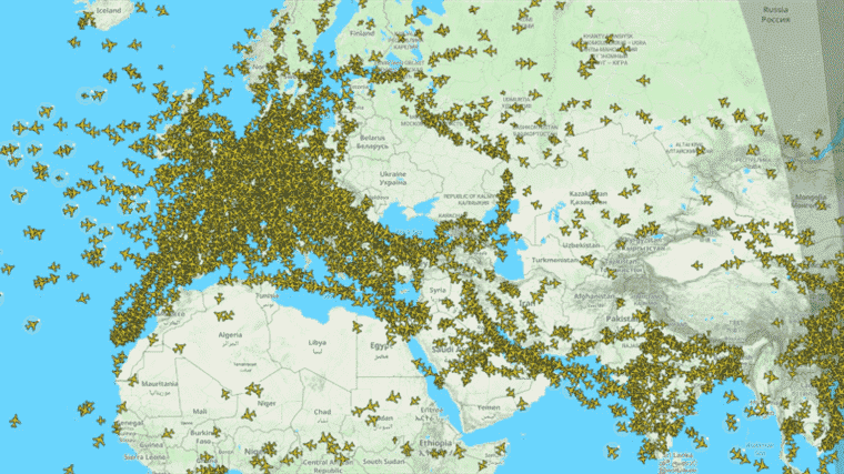 Ukrainian airspace