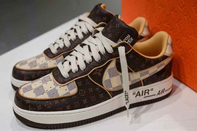 Virgil Abloh’s Vuitton-Nike shoes sold for 25 million