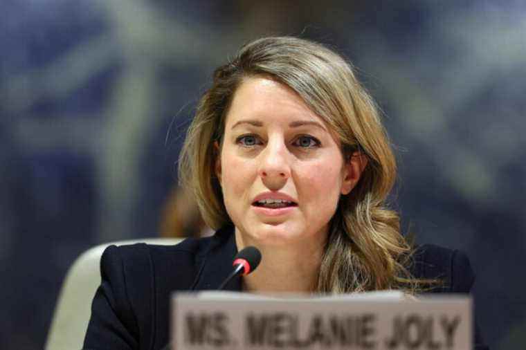 War in Ukraine |  Mélanie Joly pleads for a ceasefire