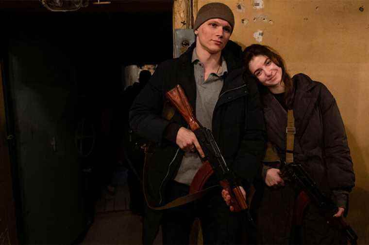 War in Ukraine |  Newly married and ready to defend Kiev