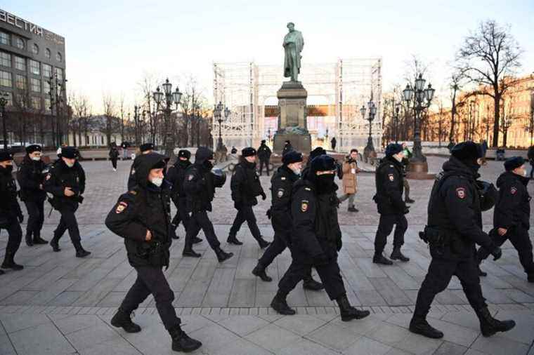 War in Ukraine |  The Russian authorities suppress any demonstration against the war