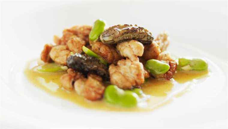 We cook sweetbreads with Charles Coulombeau, chef of the “Maison dans le Parc”