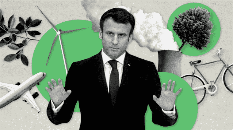 What is Emmanuel Macron’s environmental record?