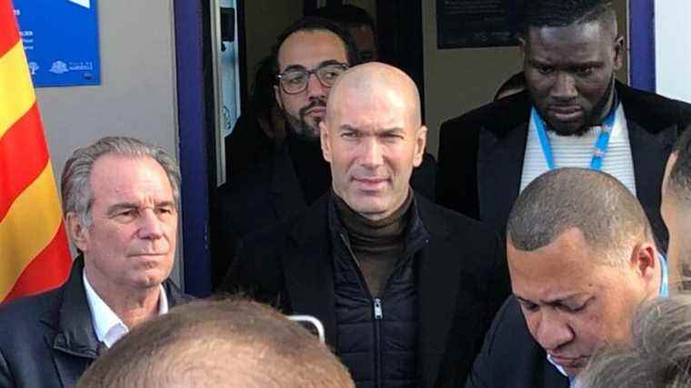 Zinédine Zidane returns to Marseille to inaugurate the digital medical center in her district