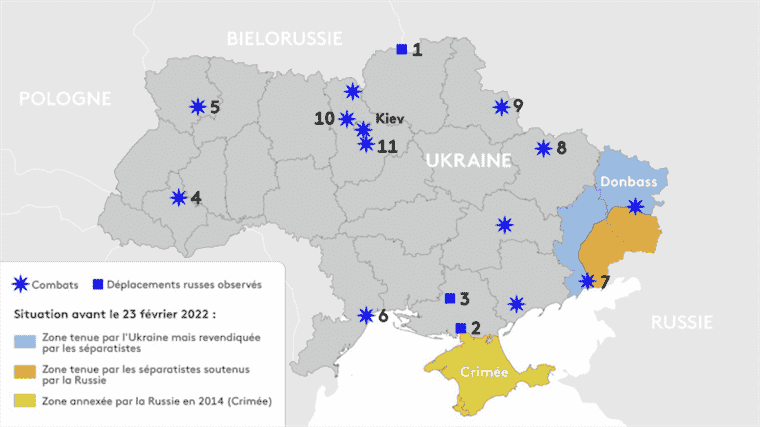 back to a day of Russian offensive filmed by the Ukrainians