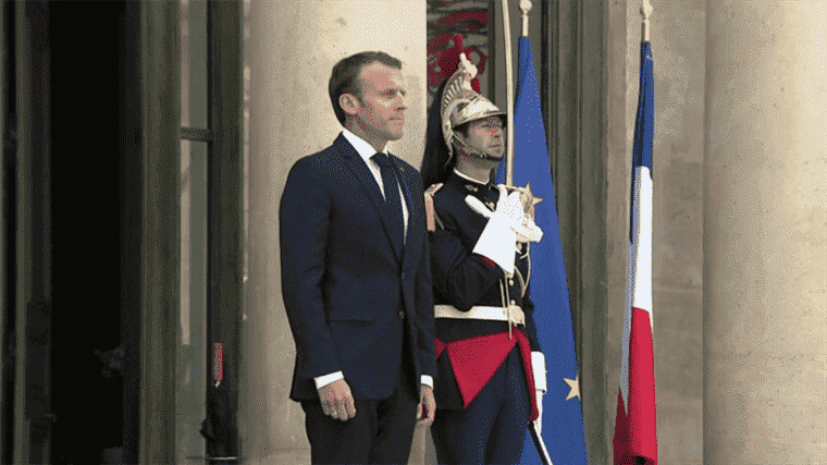 a high-risk visit for Emmanuel Macron