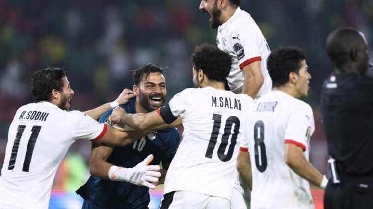 at the end of the penalty shootout, the Pharaohs qualify for the final… Relive the CAN 2022 meeting