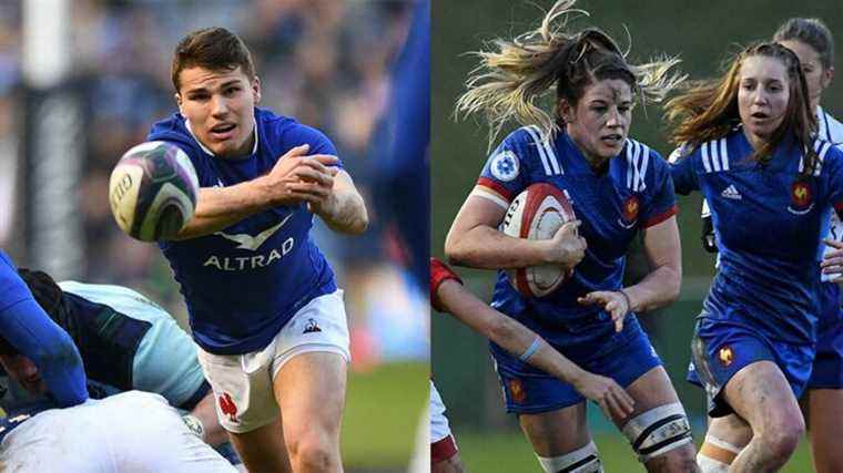 download the complete calendars, with all the matches of the XV of France male and female