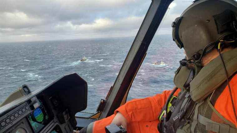 end of research after the sinking of a Spanish boat in the Atlantic