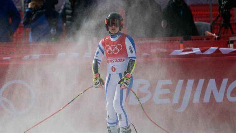 no medal for Tessa Worley and Alexis Pinturault in team slalom