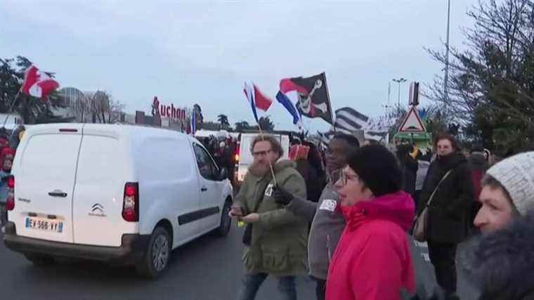 protesters head for Brussels