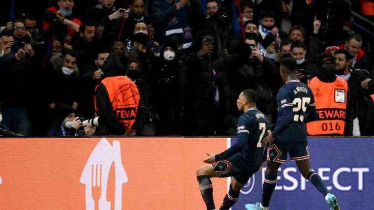 thanks to a late goal from Kylian Mbappé, Paris take the lead before the round of 16 return to Madrid