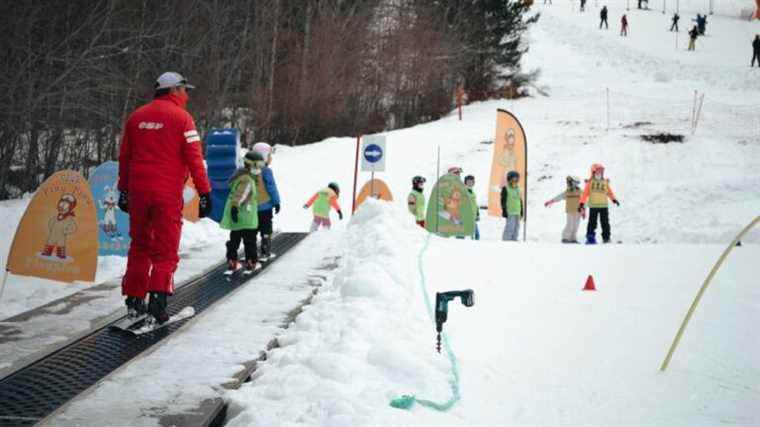 the only alpine ski resort in the Loire