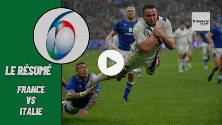 the summary of the first victory of the Blues in the Six Nations Tournament