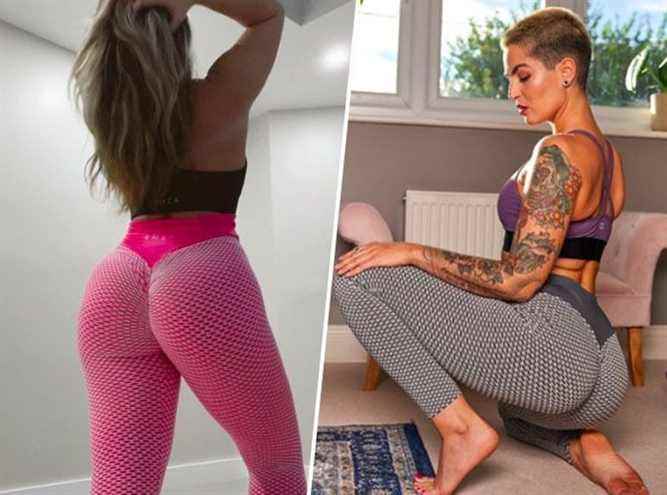 these leggings which panic the whole world because they make a plump buttocks, are number one in sales at Amazon